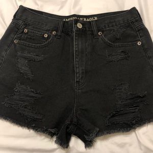 AE Mom jean shorts